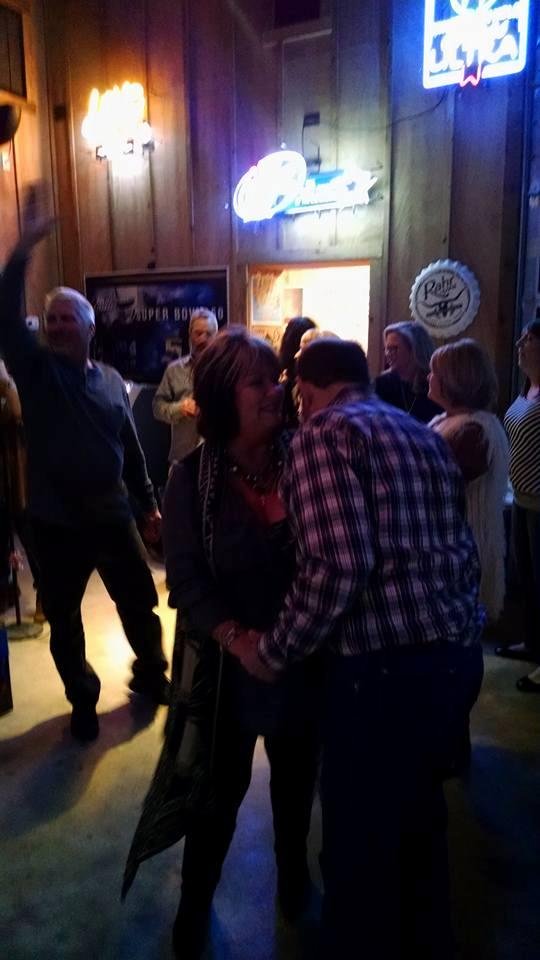 Two of my favorite people cutting a rug!!!! Fred Deitsch