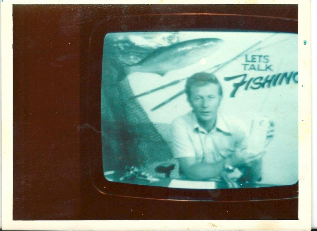 My Dad on his Fishing tv show in Darwin in the 70's