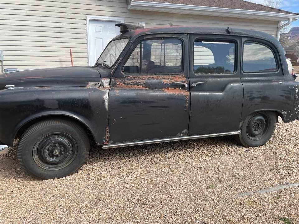 For Sale 1965 Austin FX4 London Taxi needs Restored ,lots of new parts including all new red seats recovered.Car is easily worth the $2500 just for the new parts,my loss your gain.David Lee 435 644 2135 Utah
