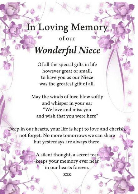 Getting older and more forgetful, this should have been posted three days ago in memory of my niece Nancy Johnson.