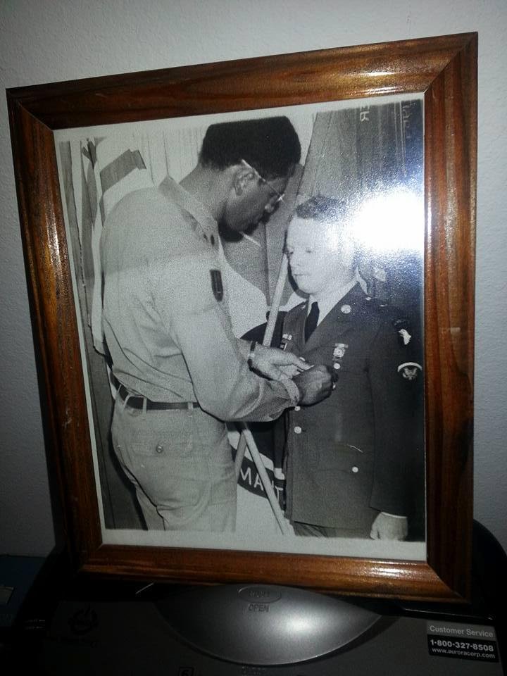 Receiveing arcom award 1975