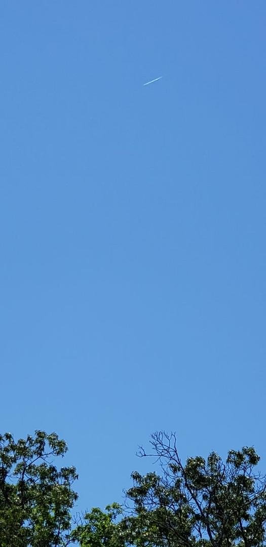 We have the most beautiful clear blue sky today
