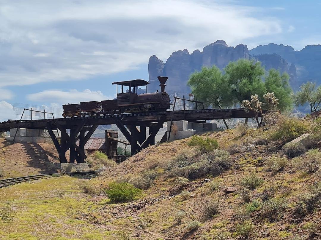 Pam Perry I don't have pops on here, thought he might like this. It's in an old ghost town in AZ.