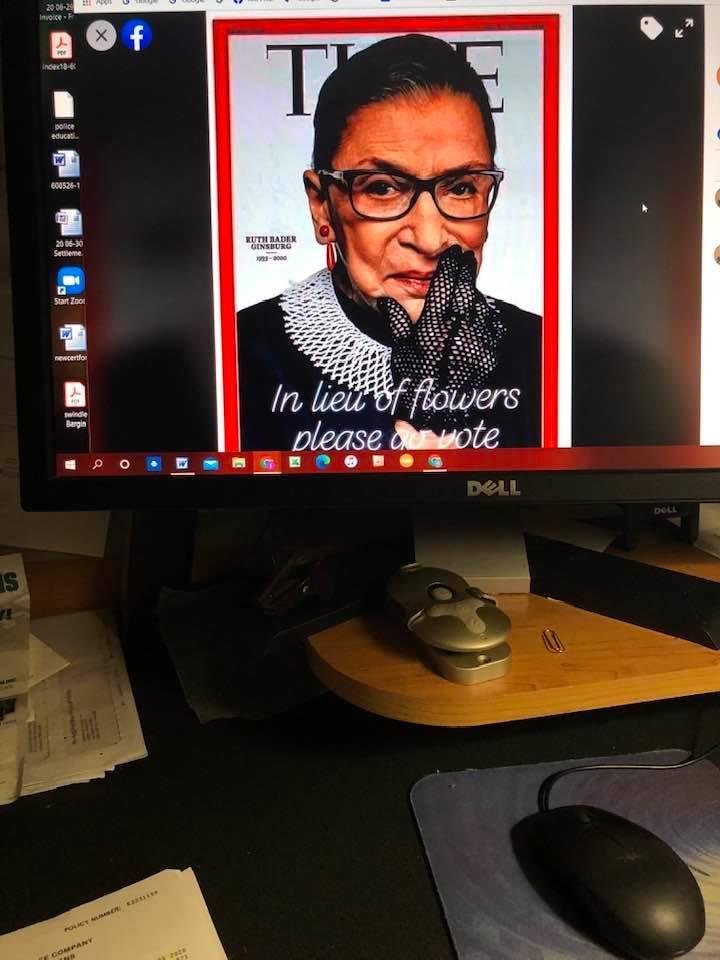 Listen To RBG VOTE BIDEN 2020