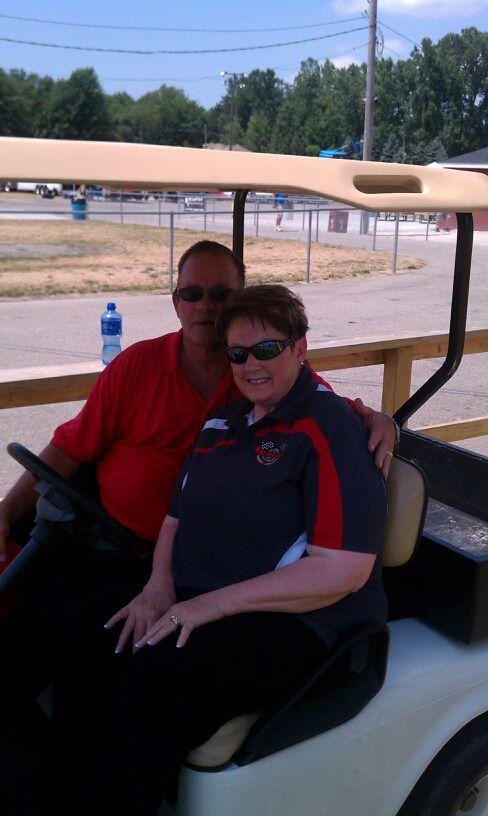What a day. Get to spend it owith my bride of 45 years today at something we both love. Each other and a race track.