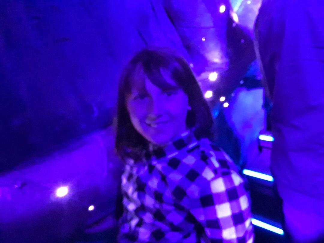 Charlotte getting ready for yet another Europa park thrill ride.