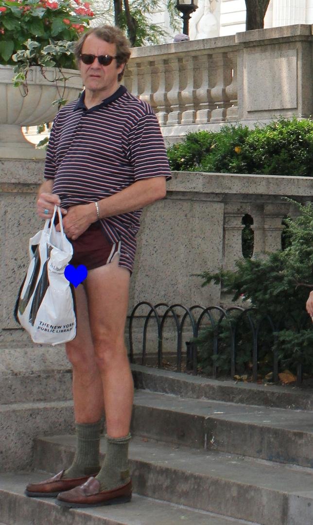 Our Flasher....lol It was at the New York Public Library...