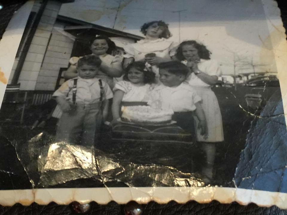 Our family when we were young.