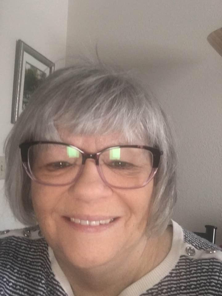 Finally all gray. No more dying my hair’