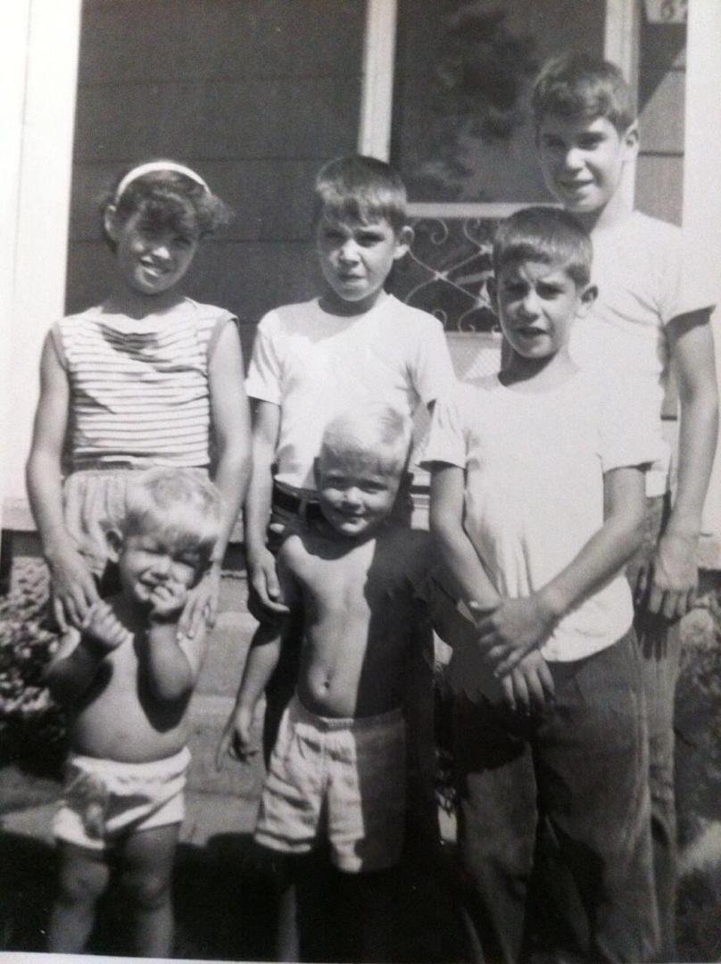 Rickey , Dickey, Glenna, Robbie, Billy & Randy Baker as young children!