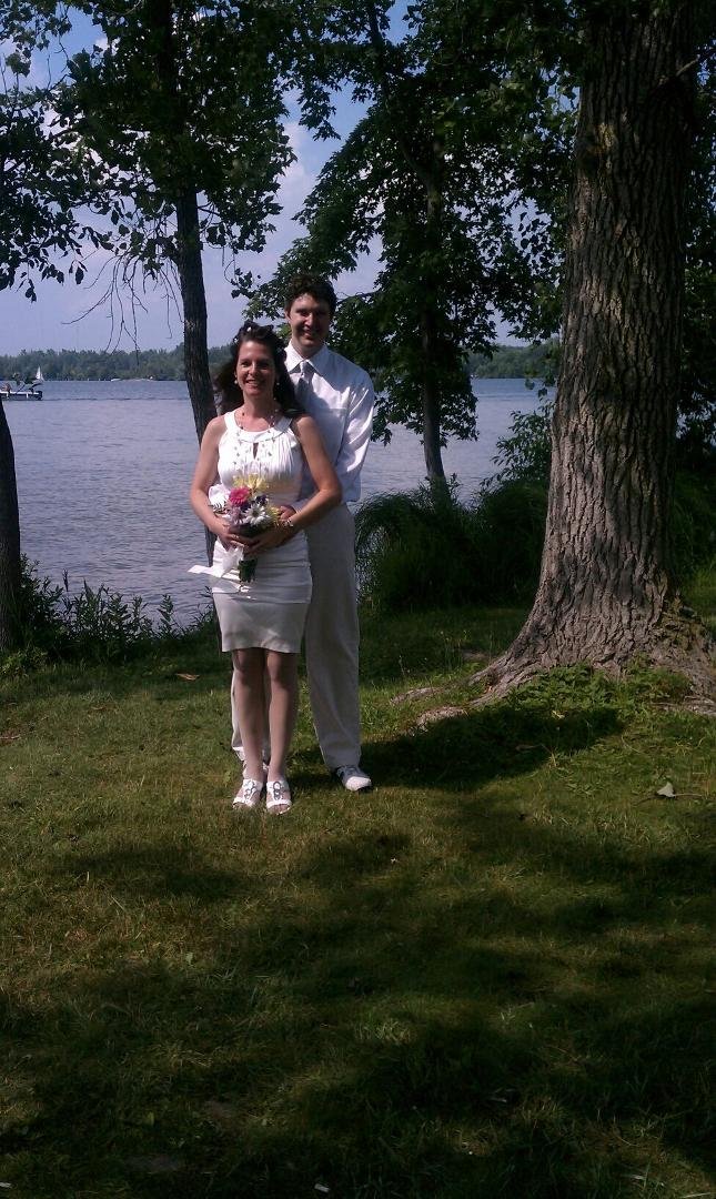 Meet my son and his wife Jeremiah and Lyn married today July 3,2013 at Gun Lake. They met for the first time three years ago at Gun Lake.