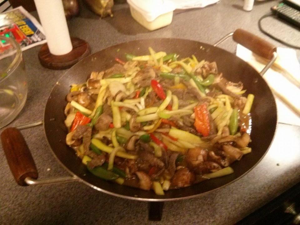 Buds stir fry