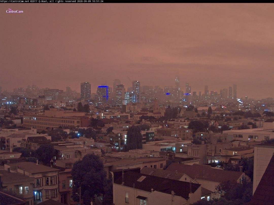 LOOK WHAT I WOKE UP TO AT 11AM-PST, SAN FRANCISCO...
