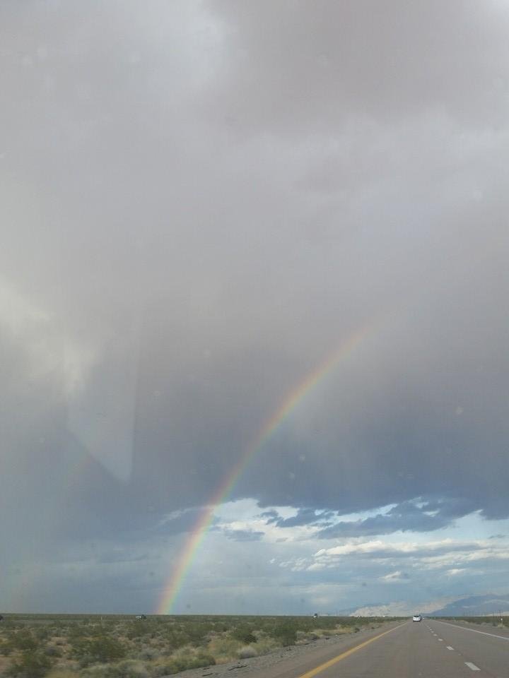 Beautiful rainbow.