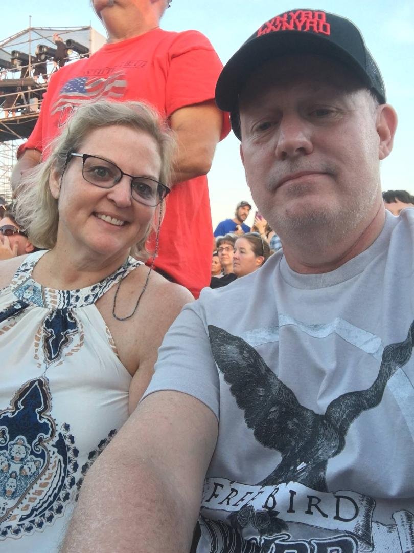 At Lynyrd Skynyrd with Ruth Ann Grace Dion
