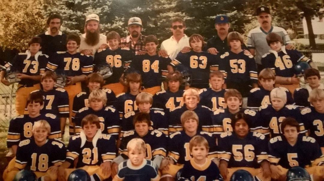 TBT- In this picture is the General Manager for the Indianapolis Colts taken in 1982 Griffith-Pop Warner. Care to Guess which one?