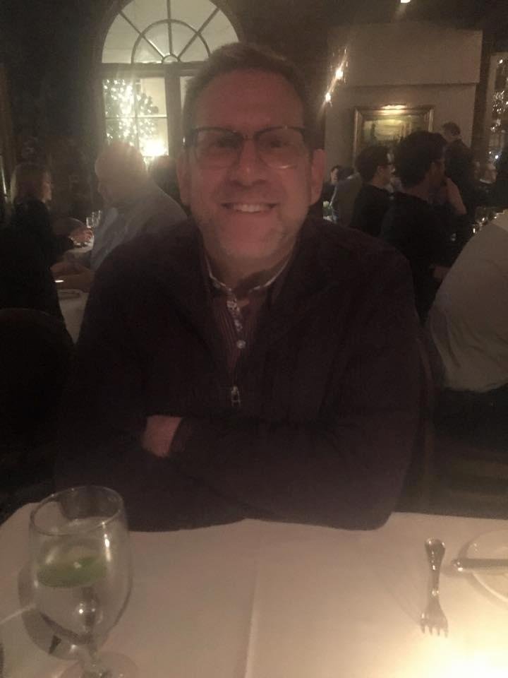At my favorite restaurant with my favorite person in the world (1 if by land & 2 if by Sea