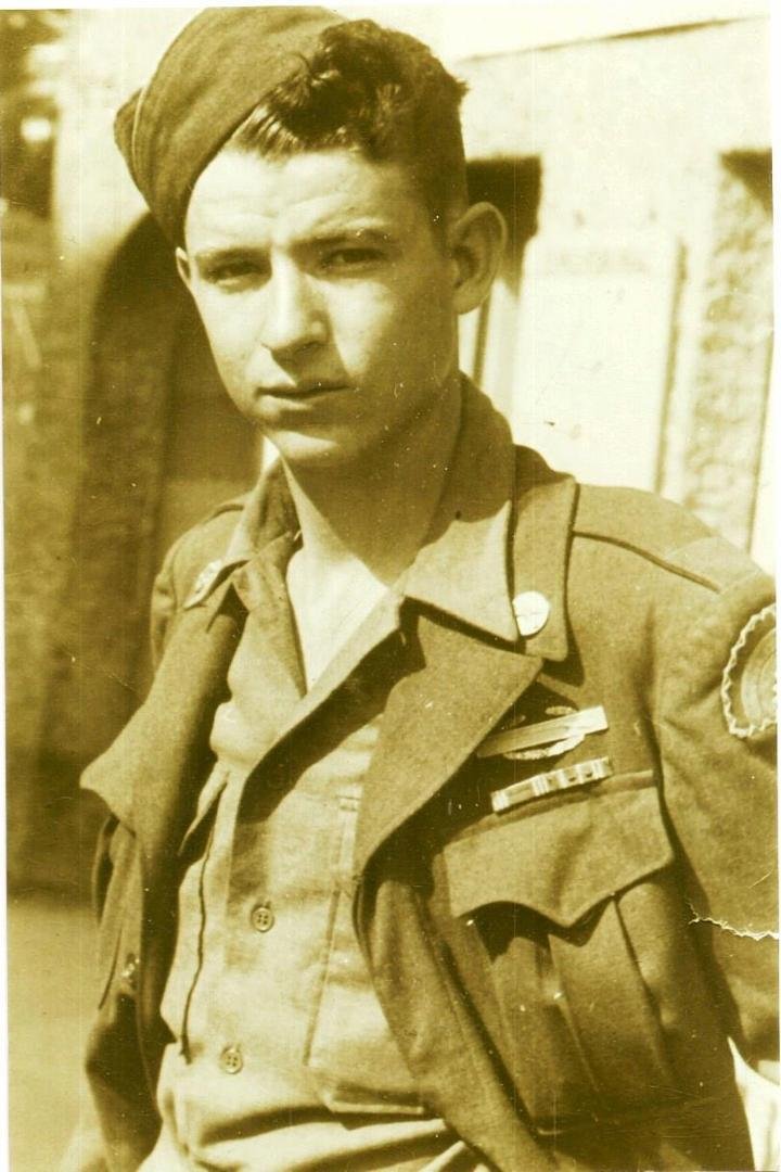 Happy Veterans Day for my Dad . Served in the 222 Rainbow Division