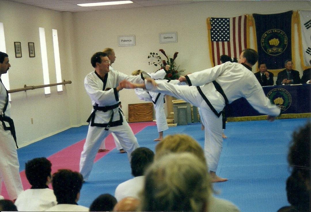 Me and Bill Yarnell Sr. testing in 2001.