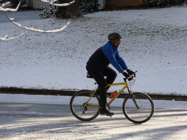 OOOOO!!!!! Kind of Slippery out here.....