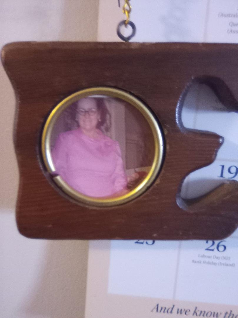 My mom many yrs ago