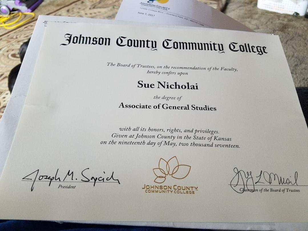 Yeah,phase 1 complete.Also fist person i my family ti earn a degree.