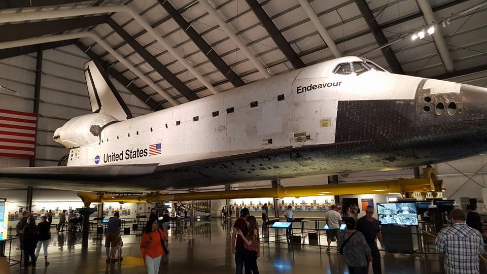 Stopped in LA on the way back from San Diego to see the Endeavor.