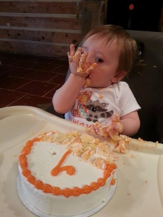 Lovin' birthday cake..... <3