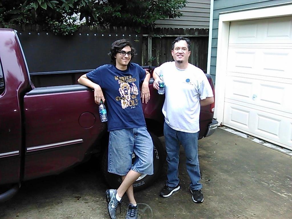 Cousins Nick & Robert Vitela in Houston!!