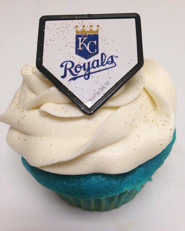 It's all about the Royals in Kansas City. From the Kansas City Cupcake Co.