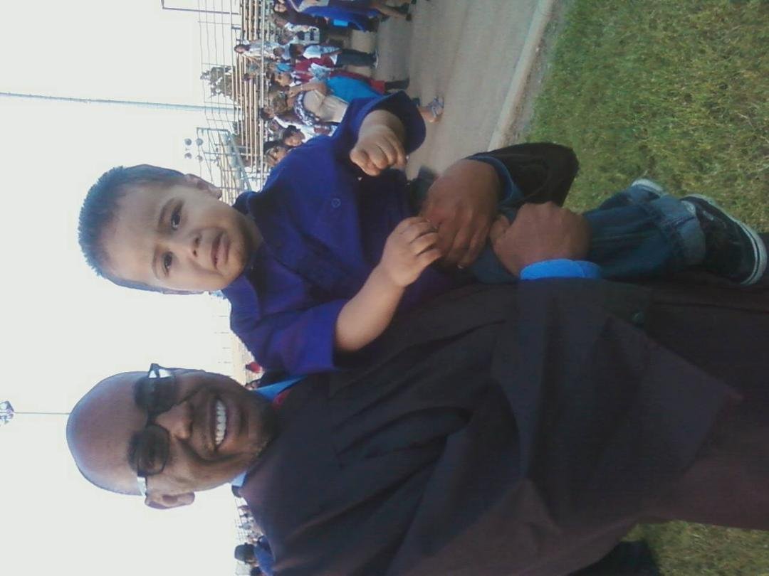 Proud gramdad and grandson Daniel at John Glenn graduation 2014