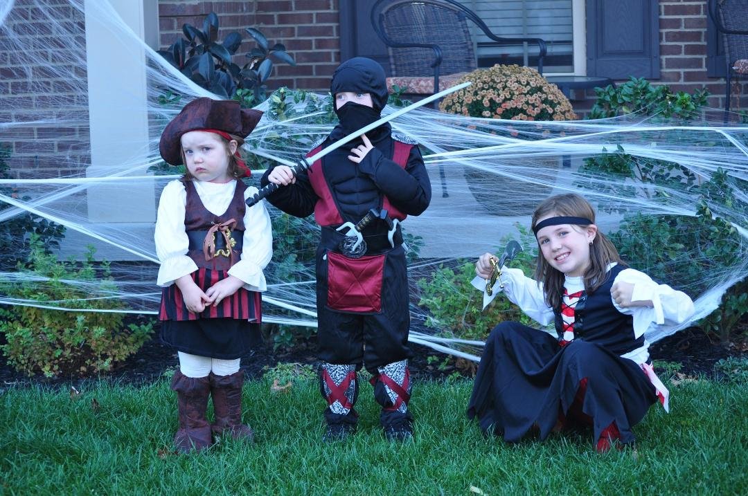 Enjoyed Halloween in Ky with some of our grandchildren....