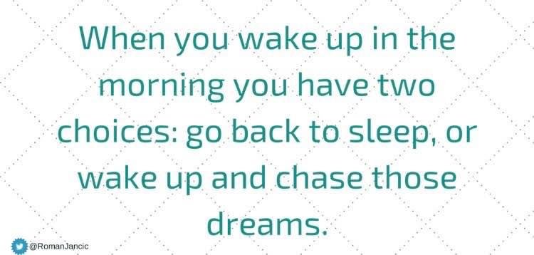 I don’t wake as early as I used to !?!