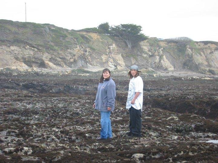 Moni and Mike at the tide pools
