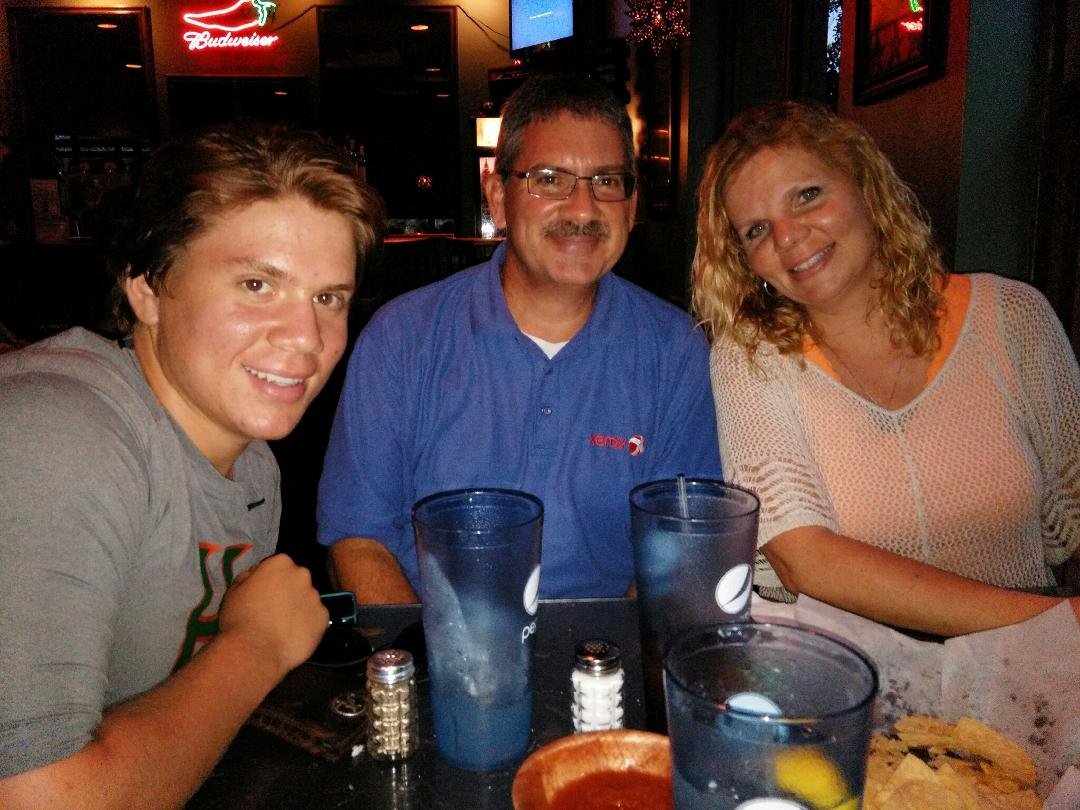 Mexican dinner with the Ransteads and Carol!