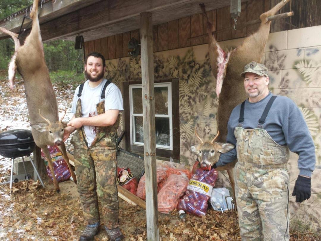 Opening day is good to the Johnson guys.