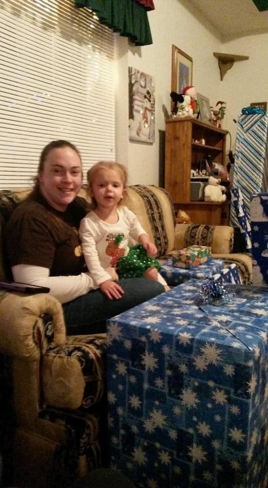 Maggie and our precious Isla. Fun Christmas eve at home in Oklahoma. Merry Christmas to all.