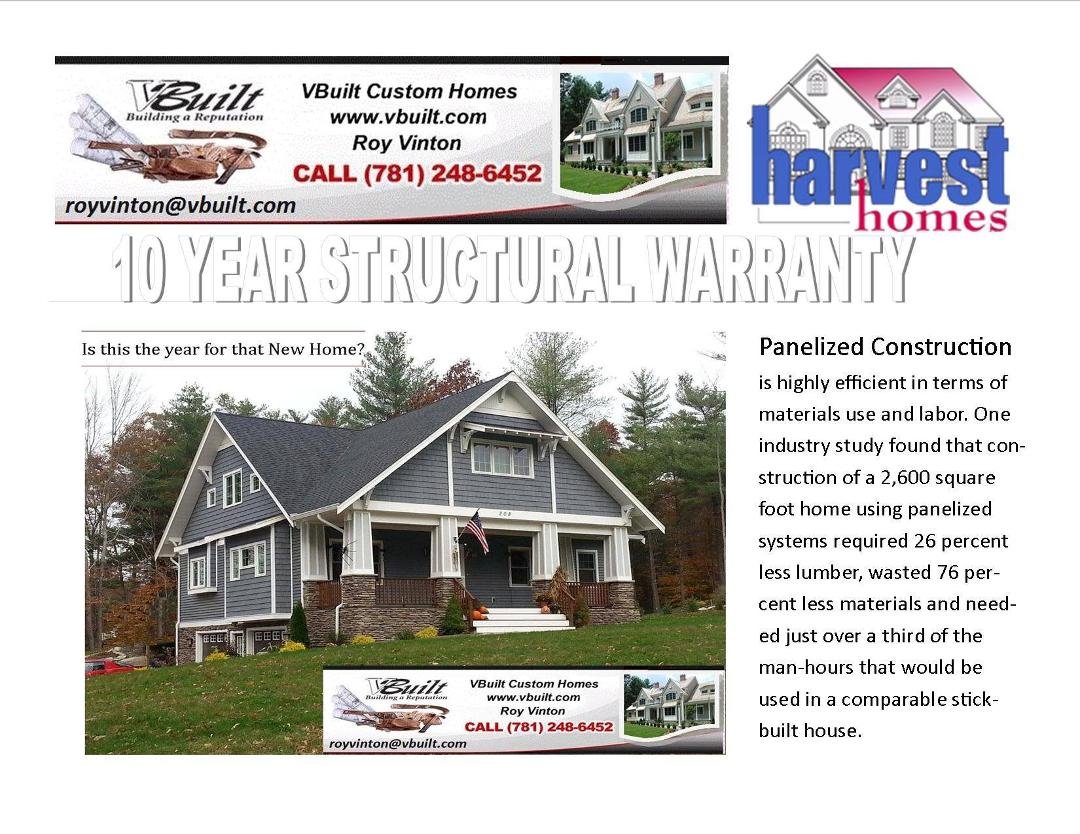 VBuilt Custom Homes & Harvest Homes Panalized Frames Supplier- "A Winning Combination"
VBuilt Custom Homes http://www.vbuiltcustomhomes.com/
Harvest Homes
https://www.youtube.com/watch?v=tDn8KhFpZ2M&feature=share
Roof, Win