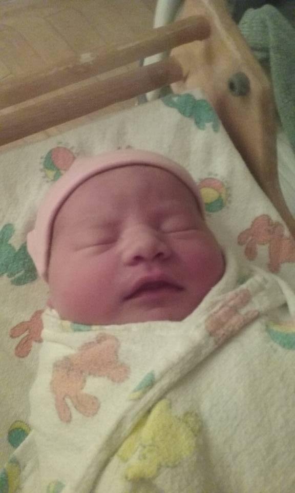 My baby granddaughter Adalynn