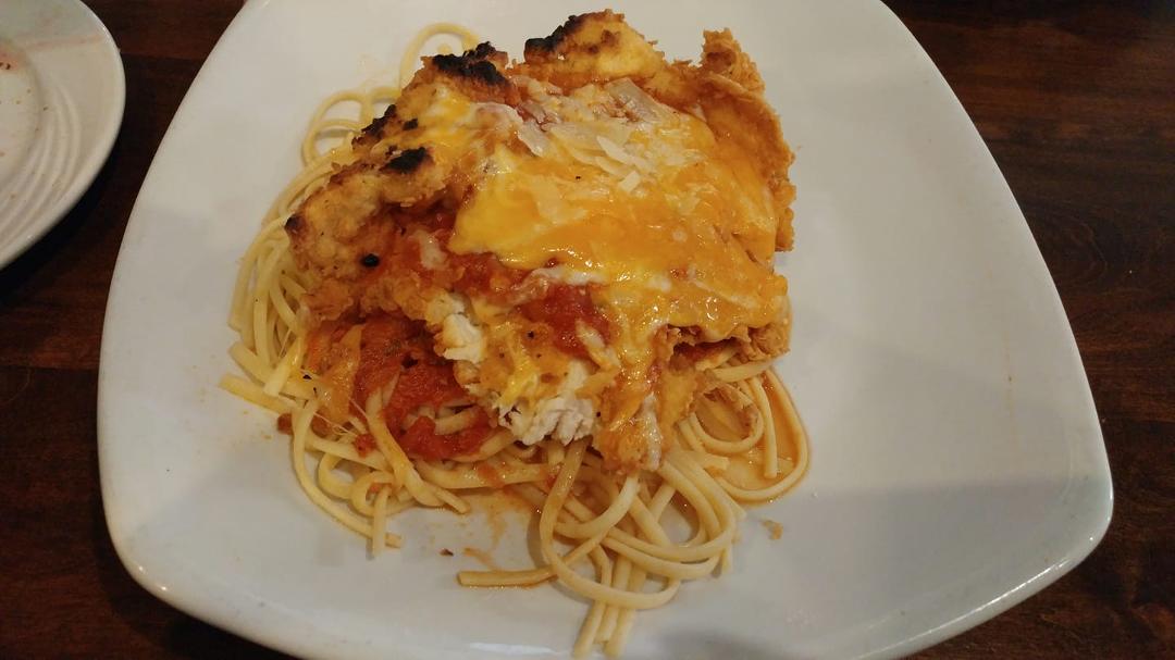 Chicken Parmesana (Denver Style). Tastes good, just different!
