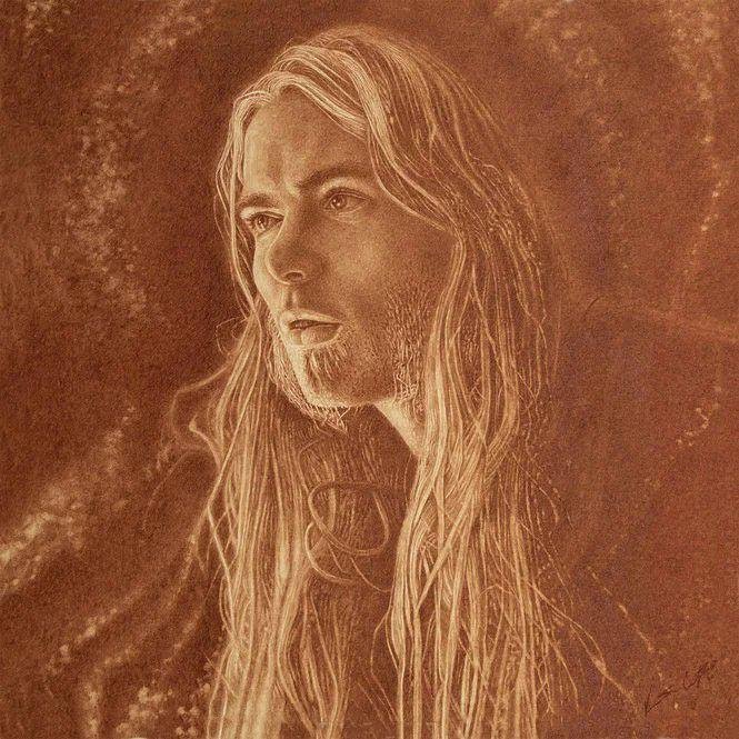 Blood portrait of Greg!
