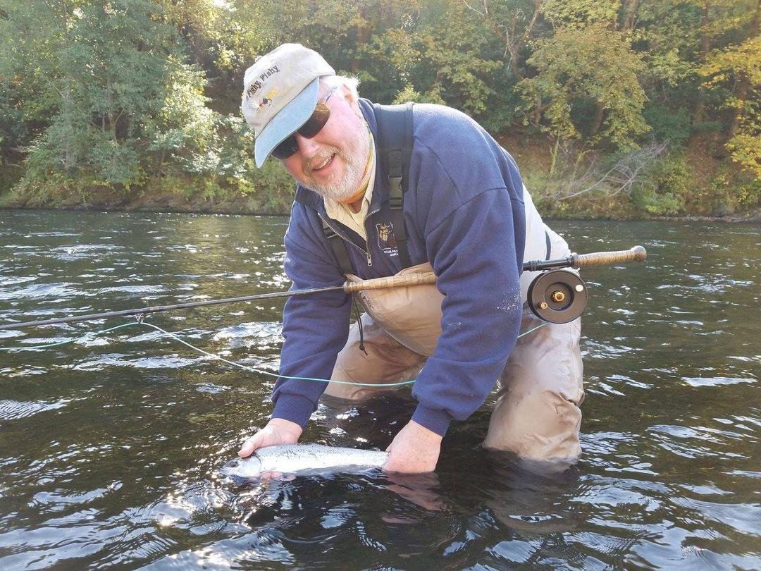 One bucket list item checked. No Barb Native steelhead