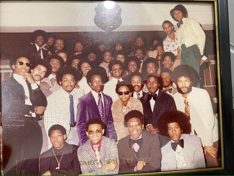 Omega Psi Phi, ZE Chapter. This was 50 years ago. Bloomington, IN. Good times, Dear Friends and sweet memories.