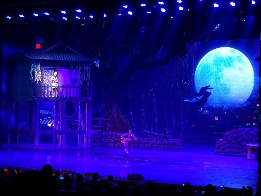 Another local performance in Jiangjiajie, Hunan, China