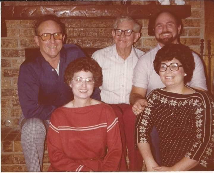 My grandpa bob on the left