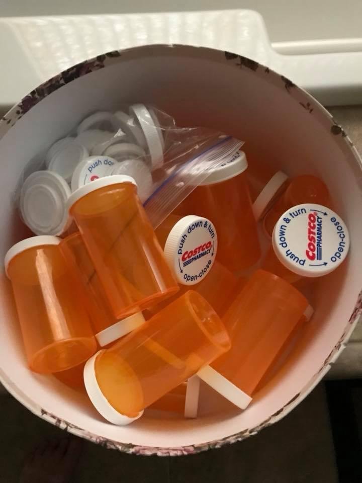 These are heading for recycling. Anybody want them for a craft project?