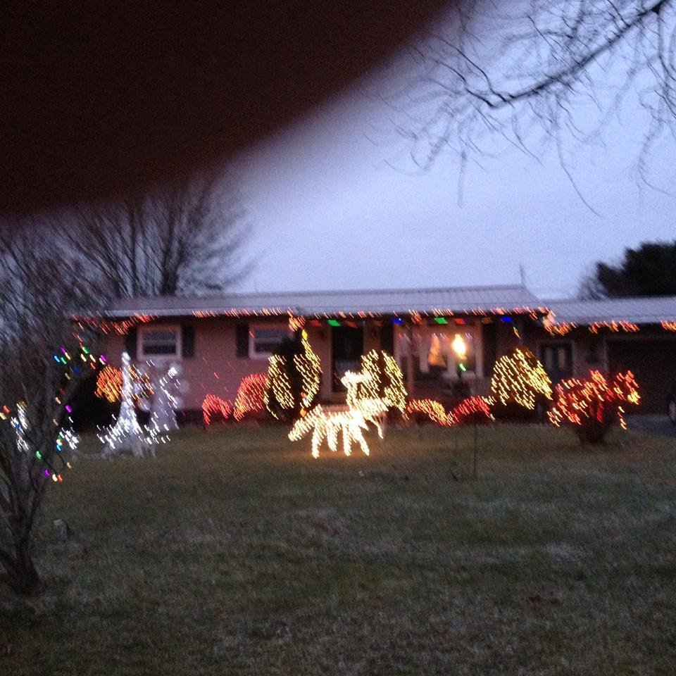 Front yard in Pa.