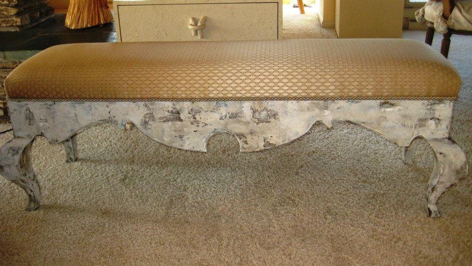 completed bench