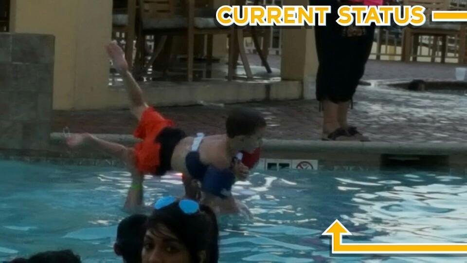 Lil Roy and daddy having fun playing..loving it