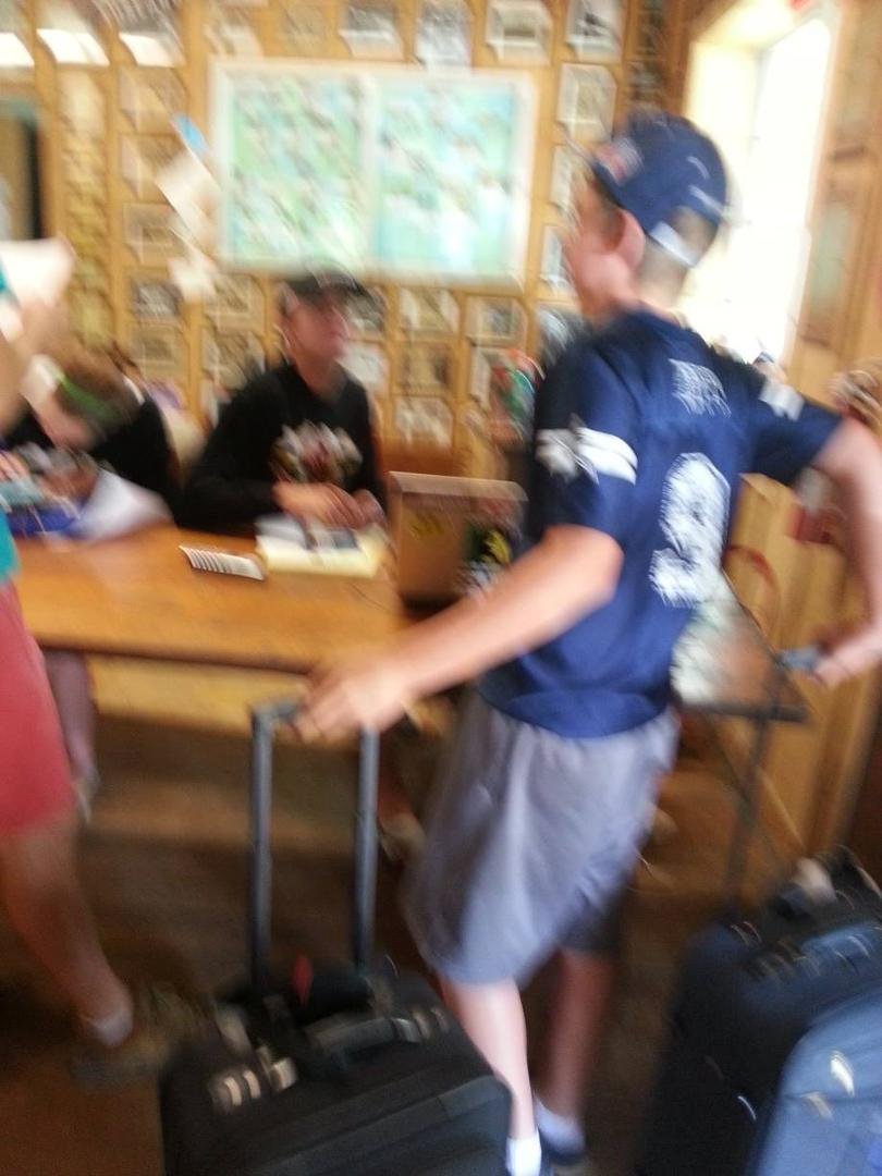 Going to camp